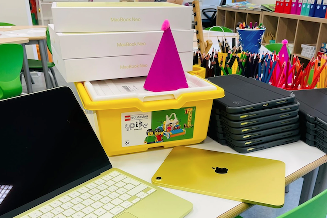 Open School Karviná rozvíjí výuku s Apple technologiemi a podporou 24U