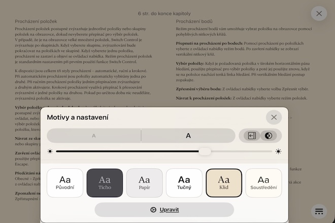 … když jde o text v iPadu, Macu, iPhonu
