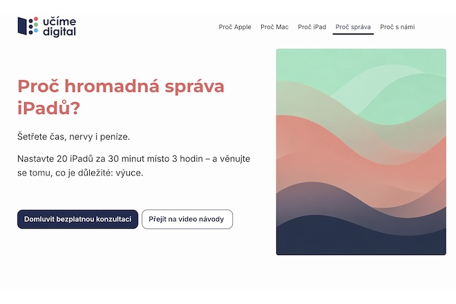 Správa iPadů ve škole: Proč je klíčová a jak na ni?