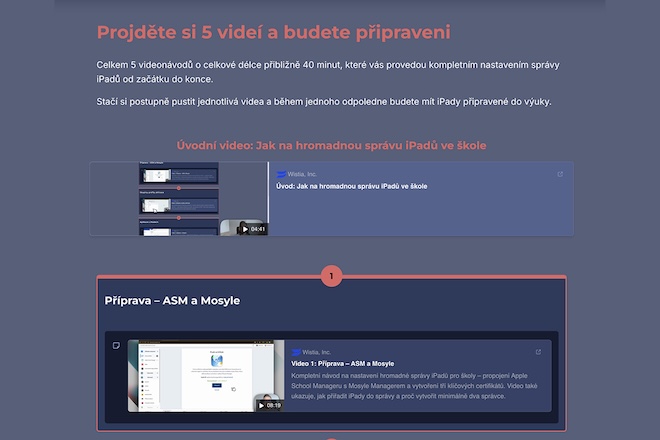 Jak nastavit iPad pro školu? 5 videí, 40 minut a máte hotovo