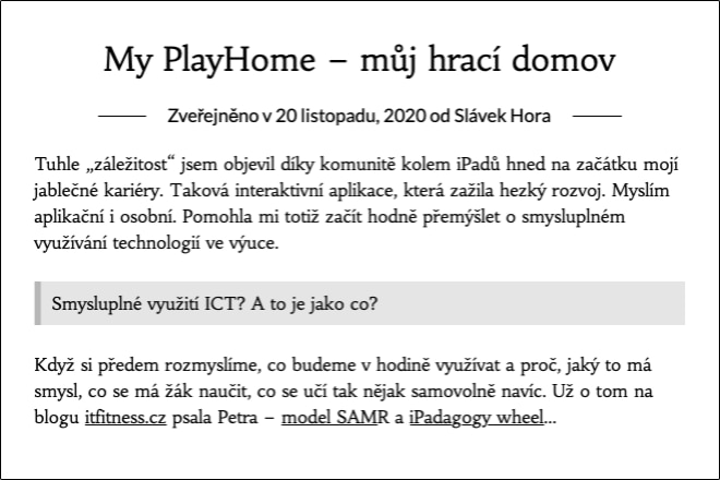 My PlayHome není jen domeček pro panenky