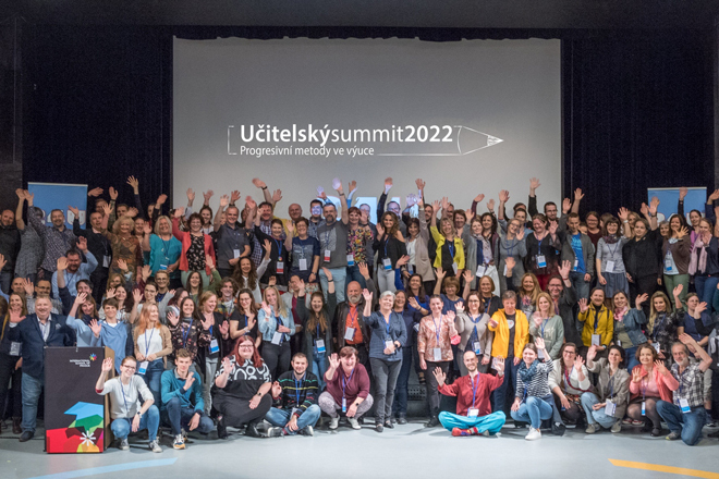 Setkání nadšených učitelů na Učitelském summitu 2022